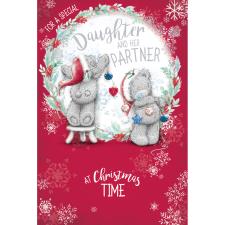 Special Daughter & Partner Me to You Bear Christmas Card Image Preview